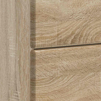 Bedside Cabinet Sonoma Oak 62 x 34.5 x 47.5 cm Engineered Wood