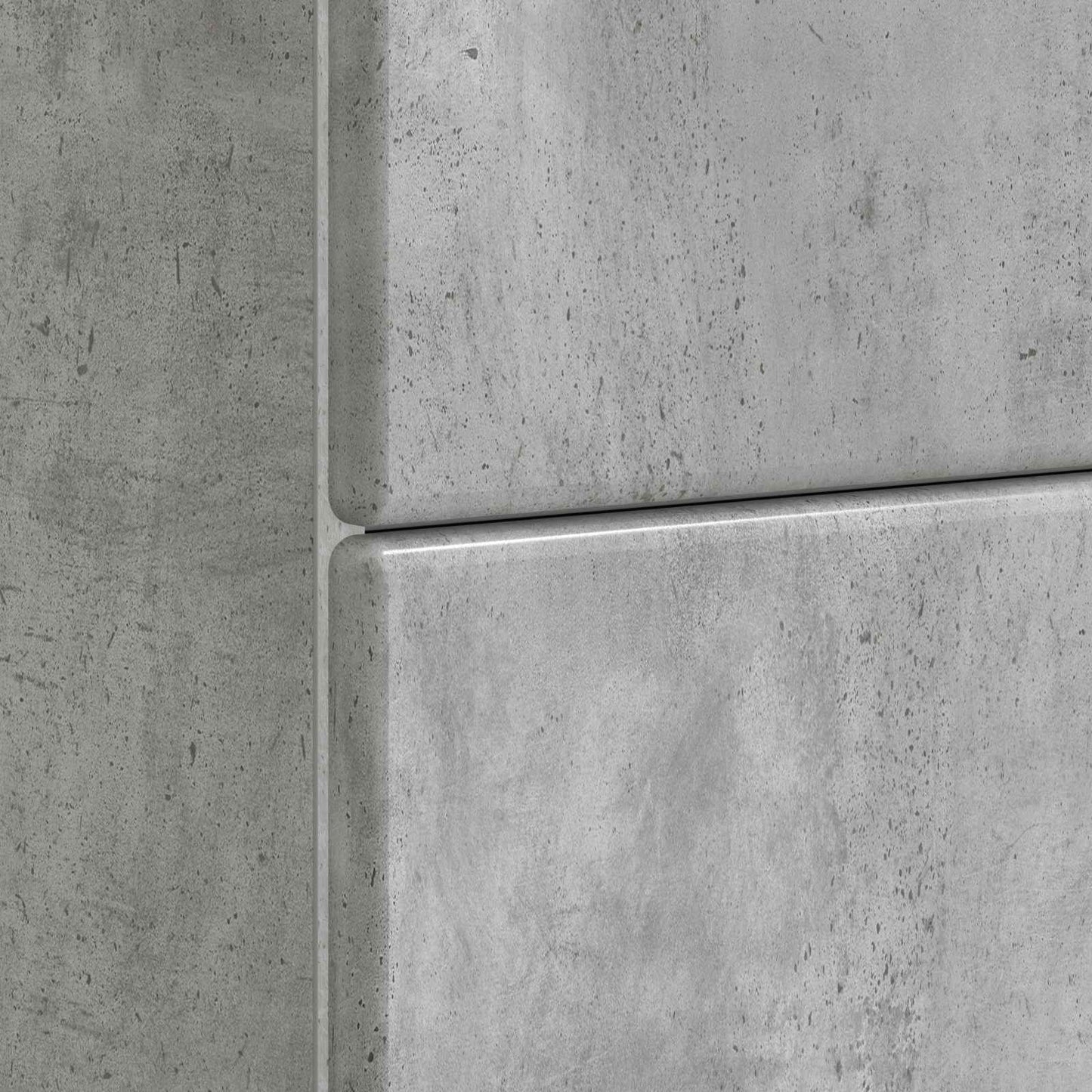 Bedside Cabinet Concrete Grey 62 x 34.5 x 47.5 cm