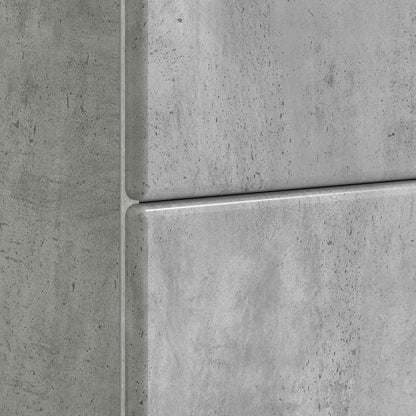 Bedside Cabinet Concrete Grey 62 x 34.5 x 47.5 cm