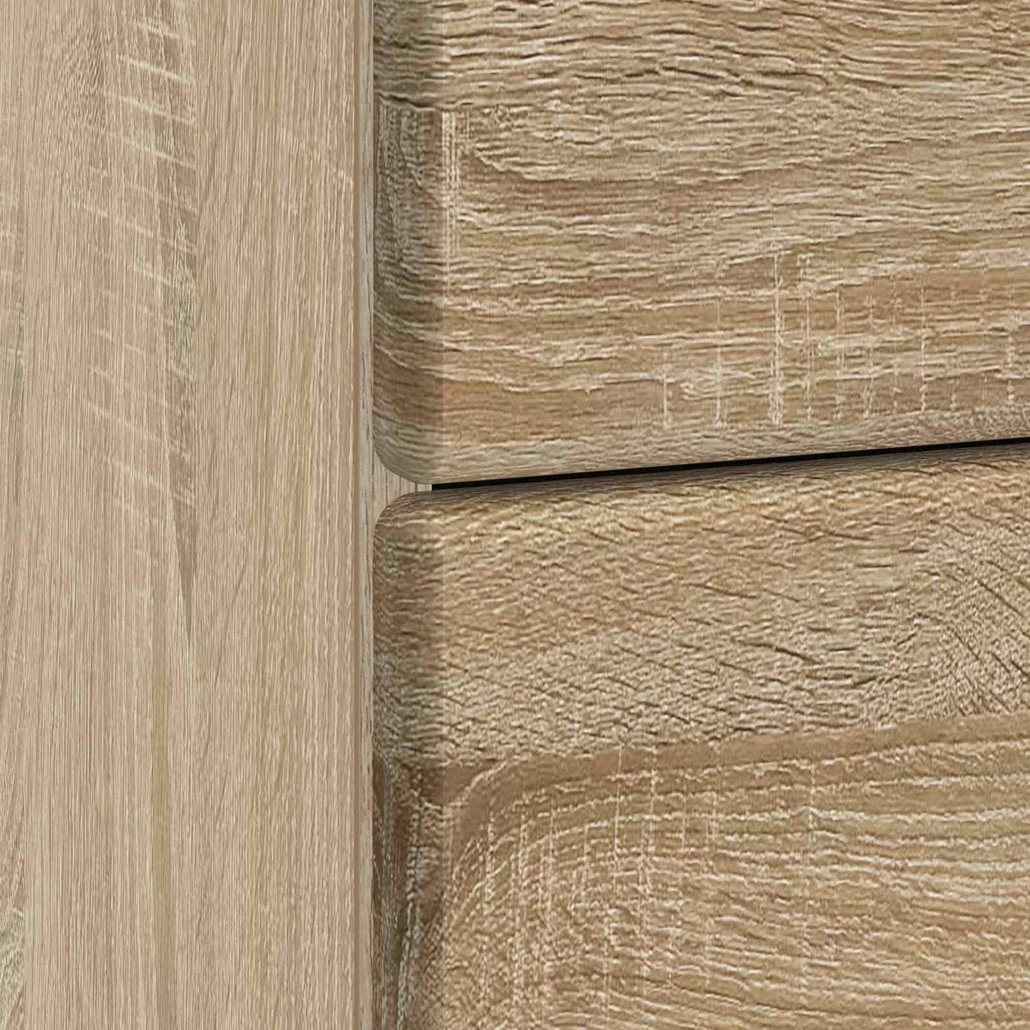 Bedside Cabinet Sonoma Oak 43 x 41 x 66.5 cm Engineered Wood