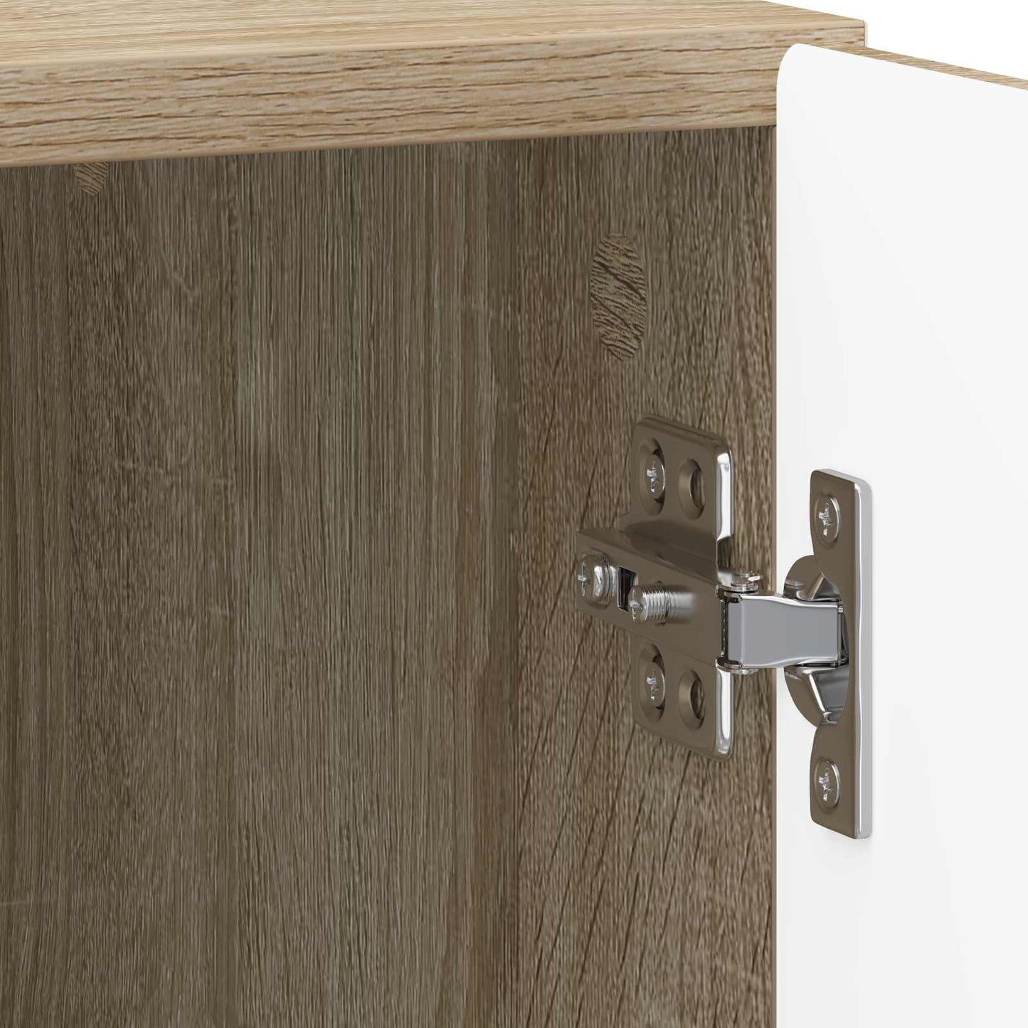 Bedside Cabinet Sonoma Oak 43 x 34.5 x 50 cm Engineered Wood