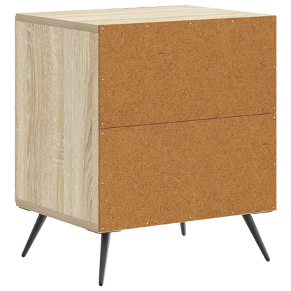 Bedside Cabinet Sonoma Oak 43 x 34.5 x 50 cm Engineered Wood