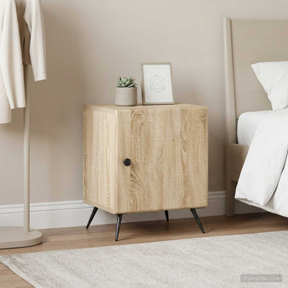 Bedside Cabinet 2 pcs Sonoma Oak 43 x 34.5 x 50 cm