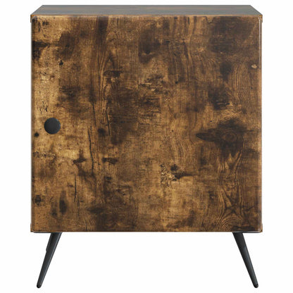 Bedside Cabinet 2 pcs Smoked Oak 43 x 34.5 x 50 cm