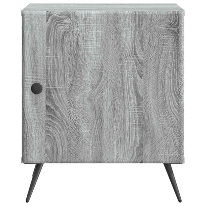 Bedside Cabinet Grey Sonoma 43 x 34.5 x 50 cm Engineered Wood