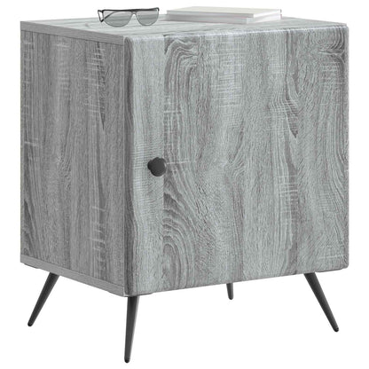 Bedside Cabinet Grey Sonoma 43 x 34.5 x 50 cm Engineered Wood