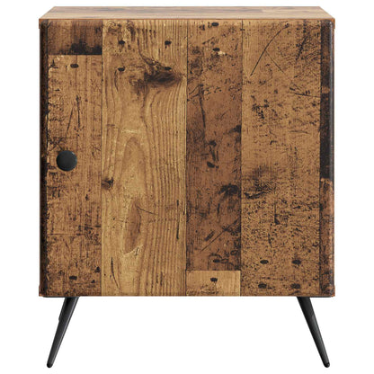Bedside Cabinet Old Wood 43 x 34.5 x 50 cm Engineered Wood
