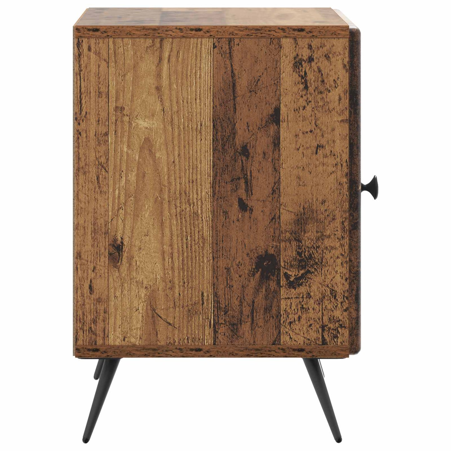 Bedside Cabinet 2 pcs Old Wood 43 x 34.5 x 50 cm