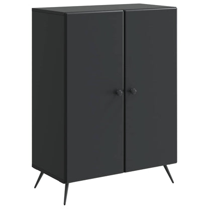 Sideboard Black 66 x 34.5 x 90 cm Engineered Wood