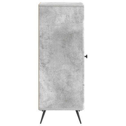 Sideboard Concrete Grey 33 x 34.5 x 90 cm Engineered Wood