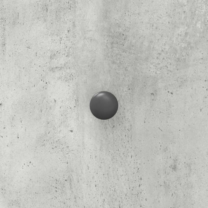 Drawer Cabinet Concrete Grey 33 x 34.5 x 90 cm Engineered Wood