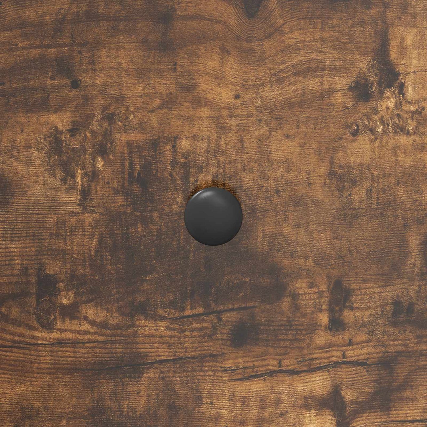 Drawer Cabinet Smoked Oak 33 x 34.5 x 90 cm Engineered Wood