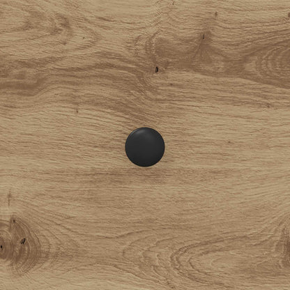 Drawer Cabinet Artisan Oak 33 x 34.5 x 90 cm Engineered Wood