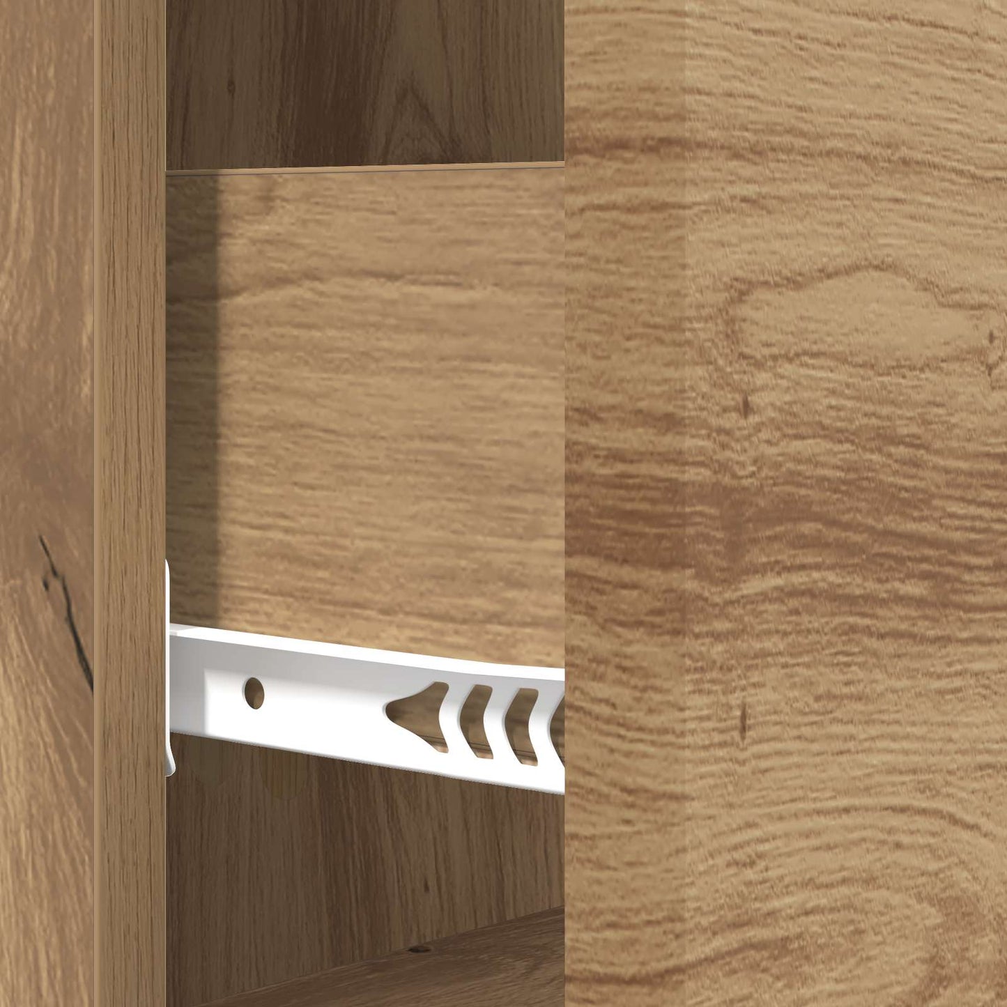 Drawer Cabinet Artisan Oak 33 x 34.5 x 90 cm Engineered Wood