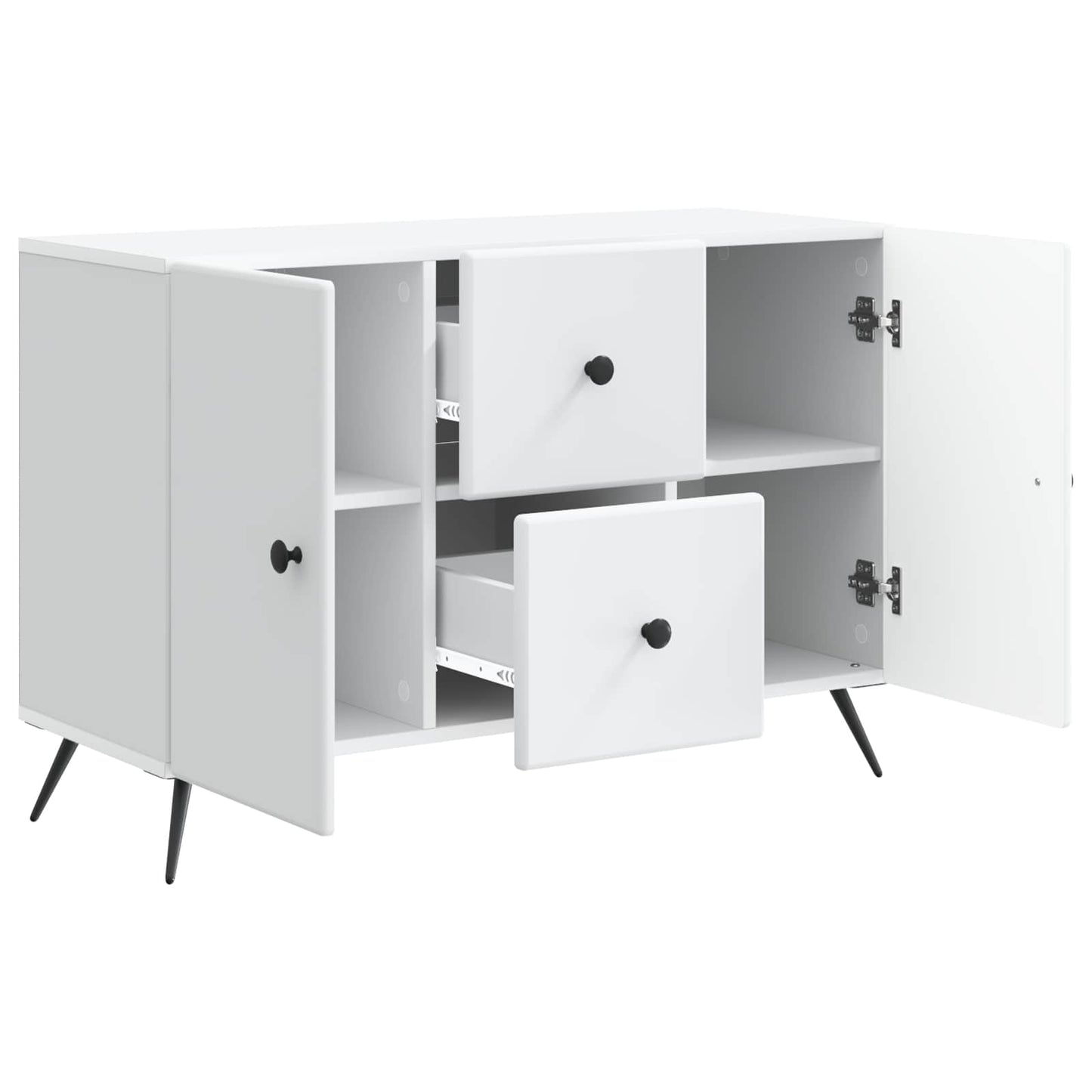 Sideboard White 89 x 34.5 x 60 cm Engineered Wood