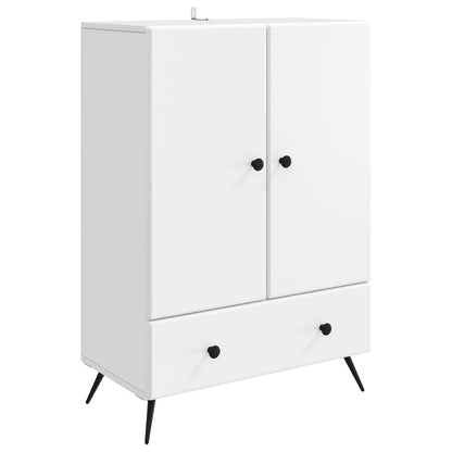 Sideboard White 66 x 34.5 x 95 cm Engineered Wood