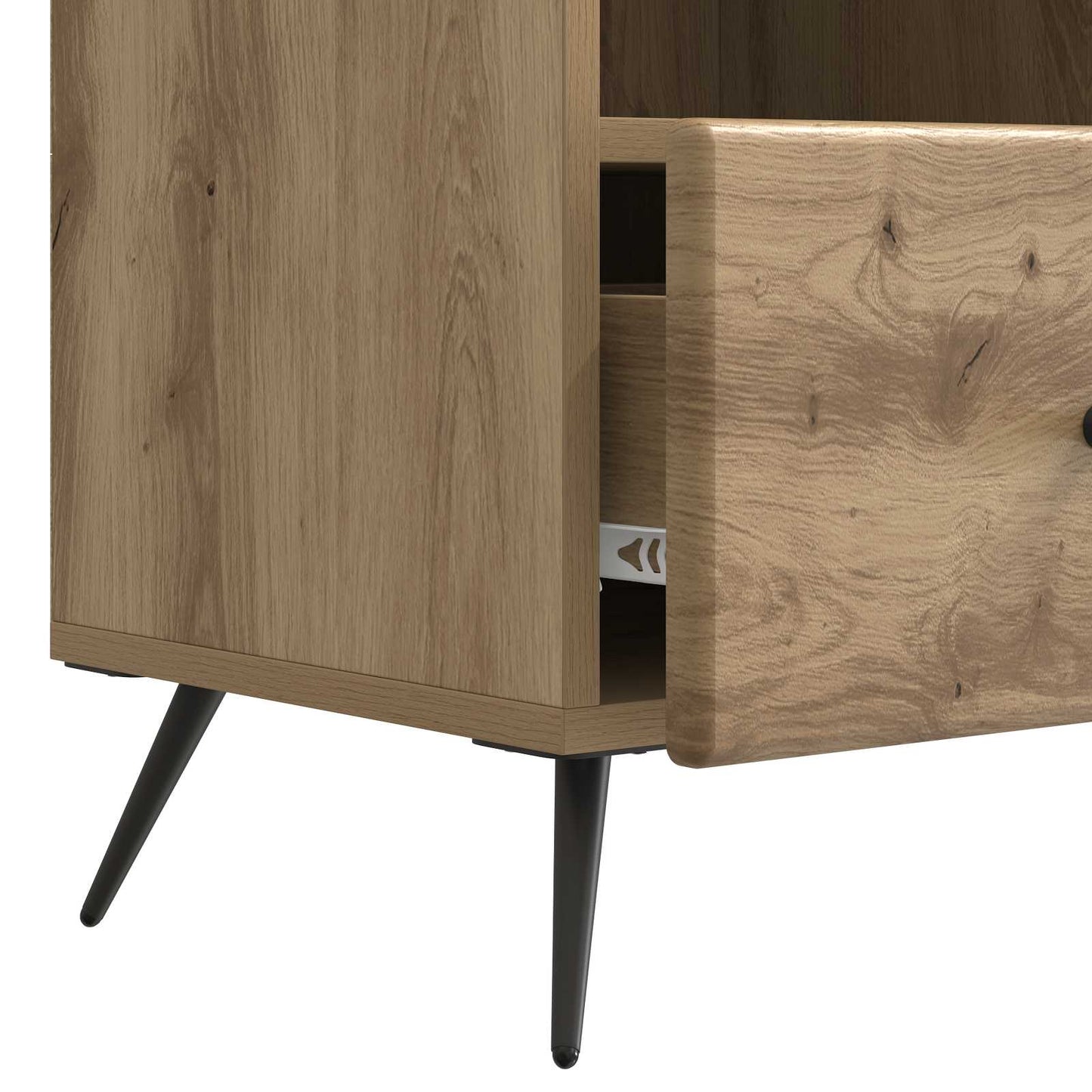 TV Cabinet 102 x 34.5 x 50 cm Artisan Oak Engineered Wood