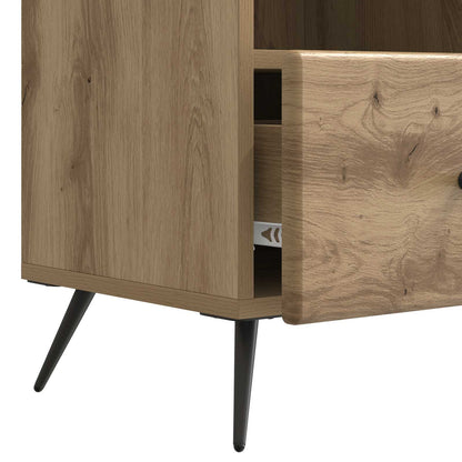 TV Cabinet 102 x 34.5 x 50 cm Artisan Oak Engineered Wood