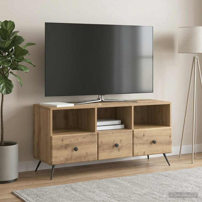 TV Cabinet 102 x 34.5 x 50 cm Artisan Oak Engineered Wood