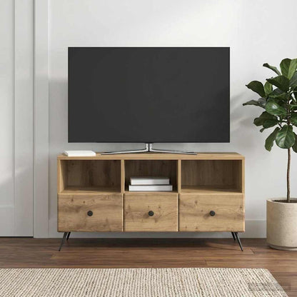 TV Cabinet 102 x 34.5 x 50 cm Artisan Oak Engineered Wood