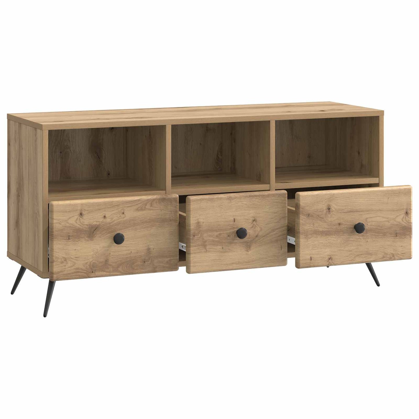 TV Cabinet 102 x 34.5 x 50 cm Artisan Oak Engineered Wood