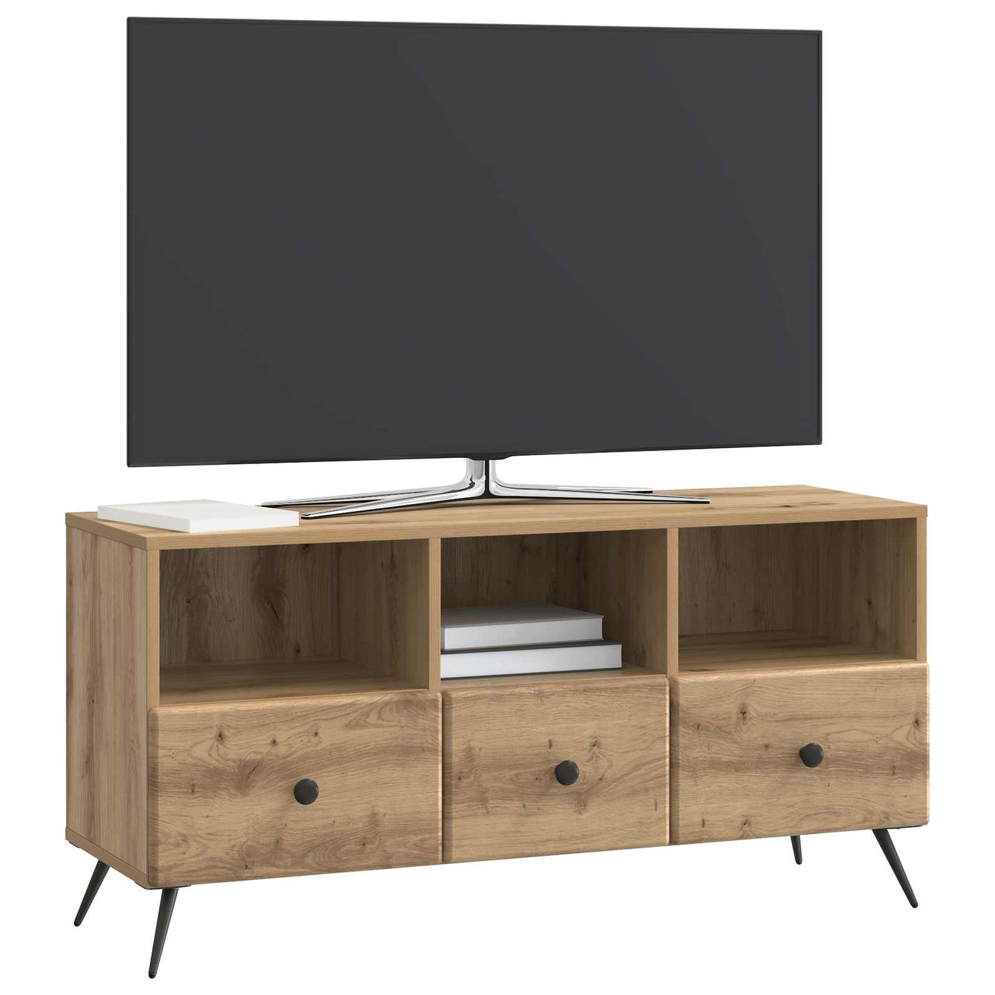 TV Cabinet 102 x 34.5 x 50 cm Artisan Oak Engineered Wood