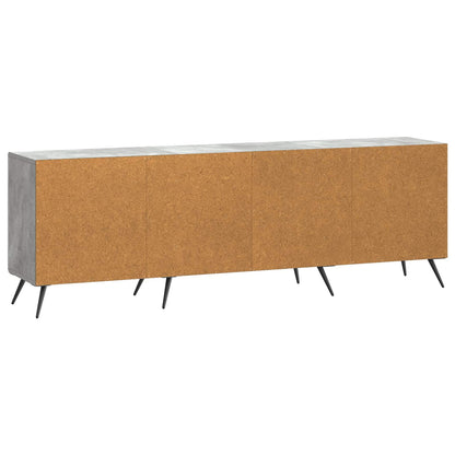 TV Cabinet Concrete Grey 150 x 31 x 50 cm Engineered Wood