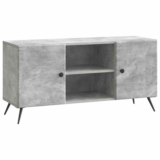 TV Cabinet 102 x 34.5 x 50 cm Concrete Grey Engineered Wood