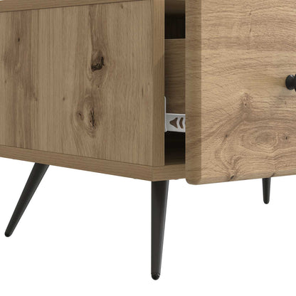 TV Cabinet 147 x 34.5 x 30 cm Artisan Oak Engineered Wood