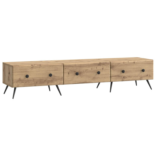 TV Cabinet 147 x 34.5 x 30 cm Artisan Oak Engineered Wood