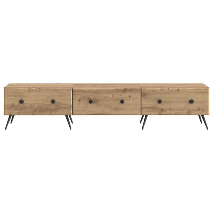 TV Cabinet 147 x 34.5 x 30 cm Artisan Oak Engineered Wood