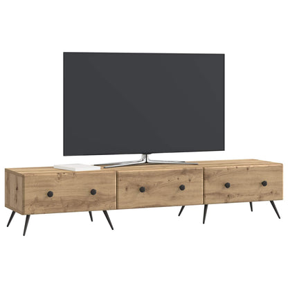 TV Cabinet 147 x 34.5 x 30 cm Artisan Oak Engineered Wood