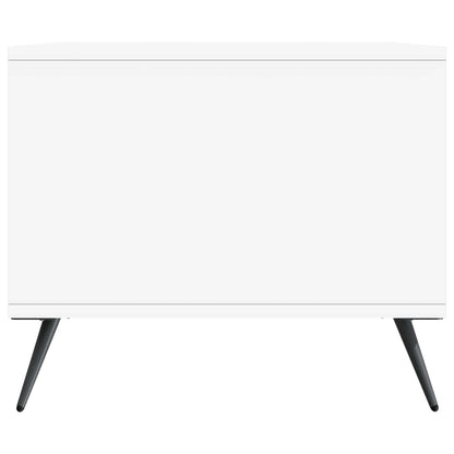 Coffee Table White 90 x 50 x 40 cm Engineered Wood