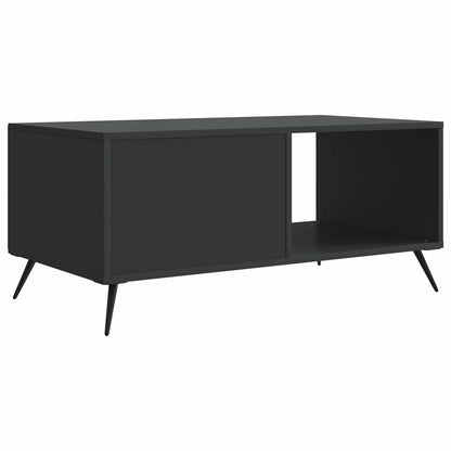 Coffee Table Black 90 x 50 x 40 cm Engineered Wood
