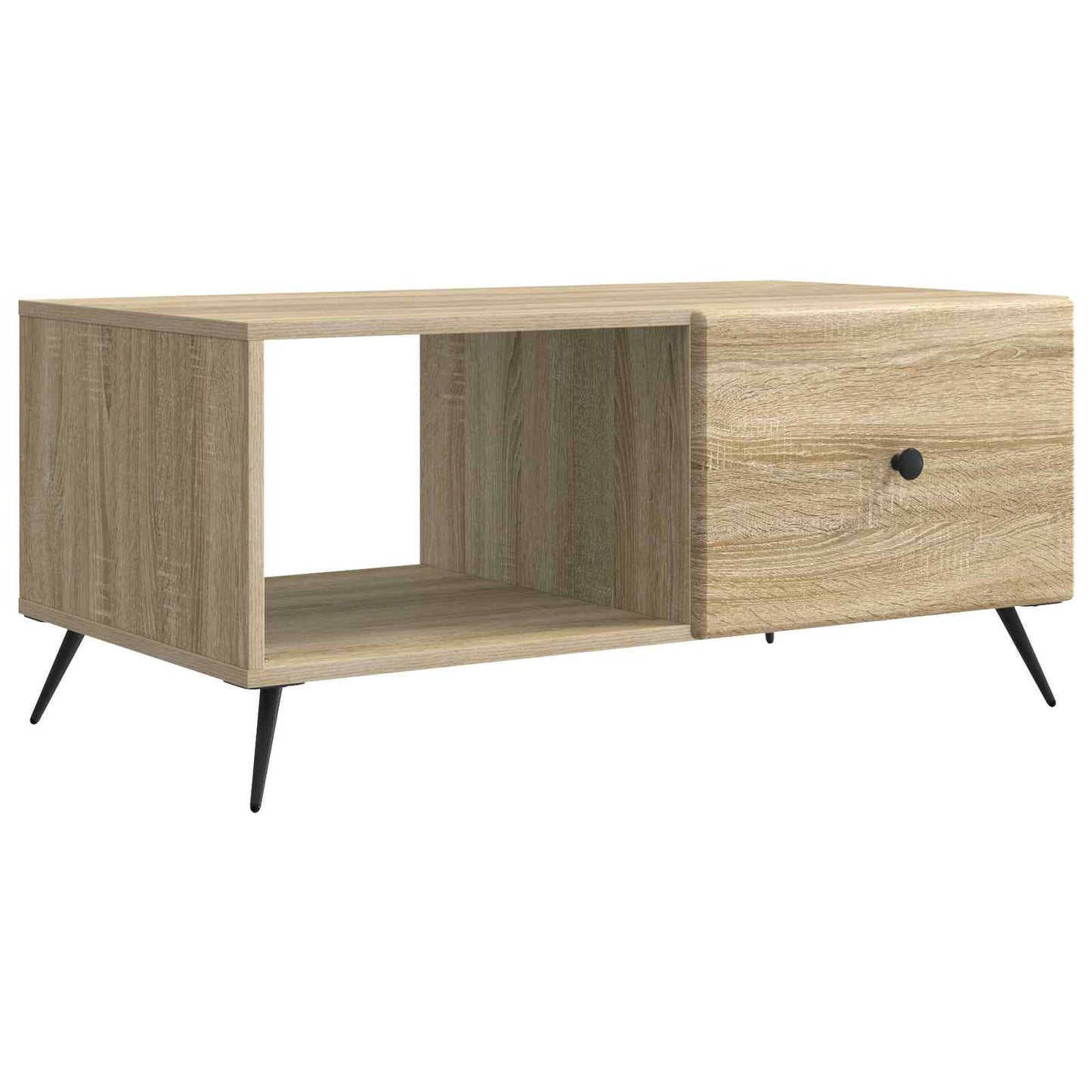 Coffee Table Sonoma Oak 90 x 50 x 40 cm Engineered Wood