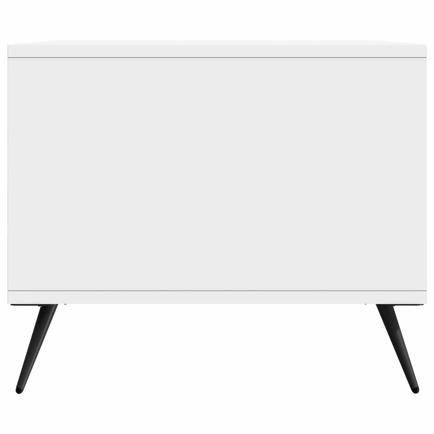 Coffee Table High Gloss White 90 x 50 x 40 cm Engineered Wood