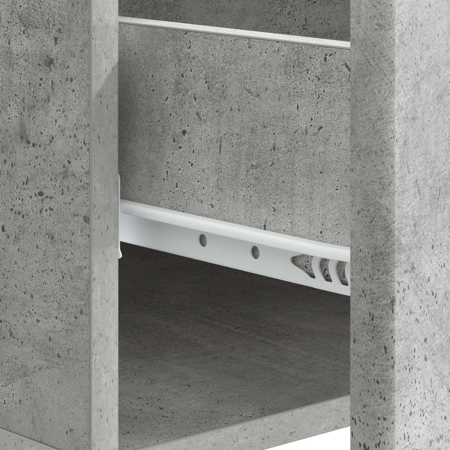 Coffee Table Concrete Grey 49 x 50 x 40 cm Engineered Wood