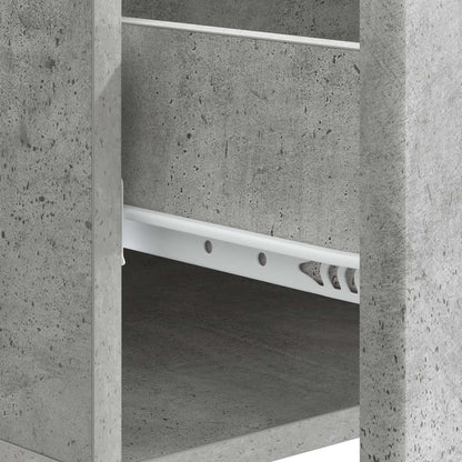 Coffee Table Concrete Grey 49 x 50 x 40 cm Engineered Wood