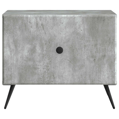 Coffee Table Concrete Grey 49 x 50 x 40 cm Engineered Wood