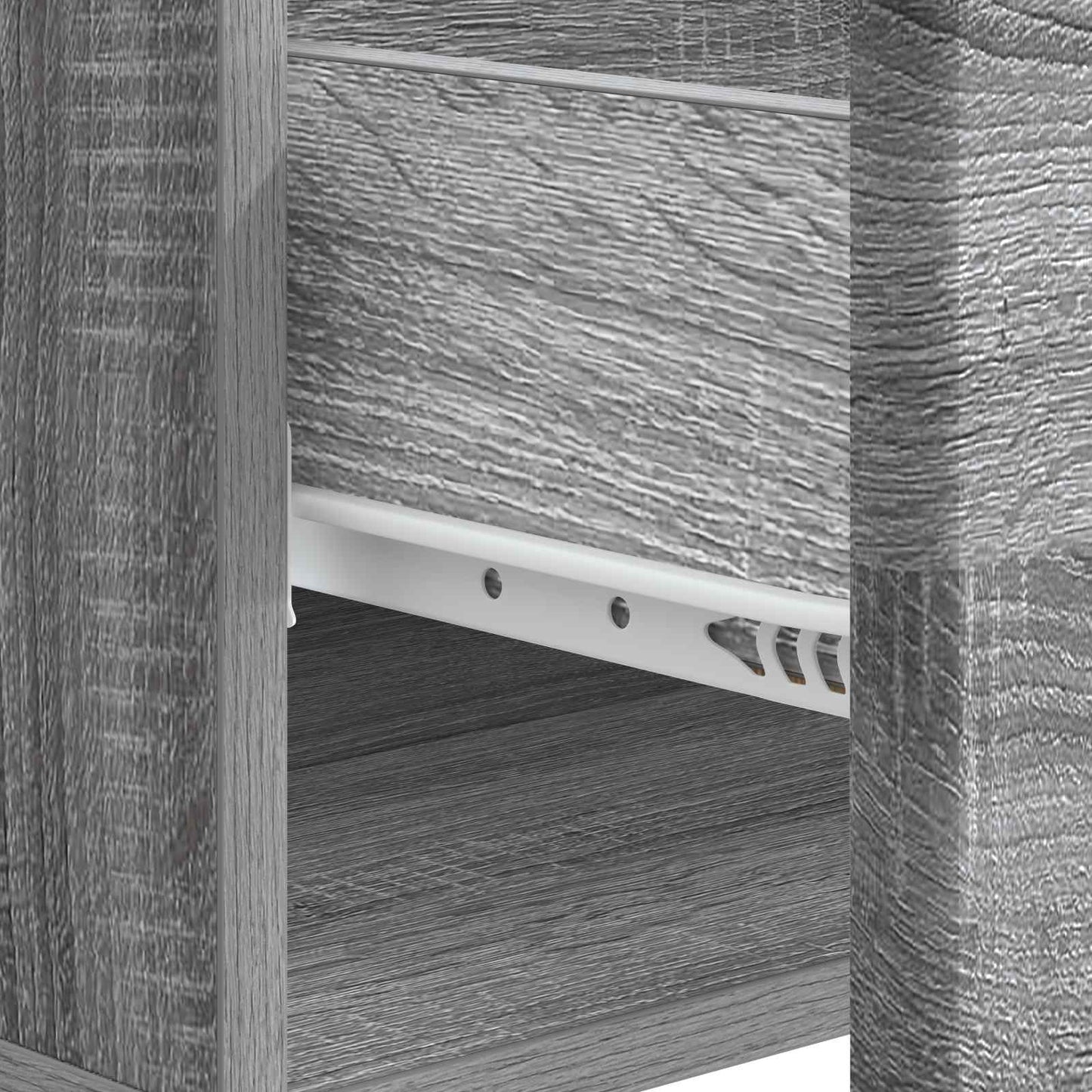 Coffee Table Grey Sonoma 49 x 50 x 40 cm Engineered Wood