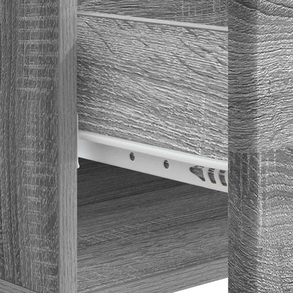 Coffee Table Grey Sonoma 49 x 50 x 40 cm Engineered Wood