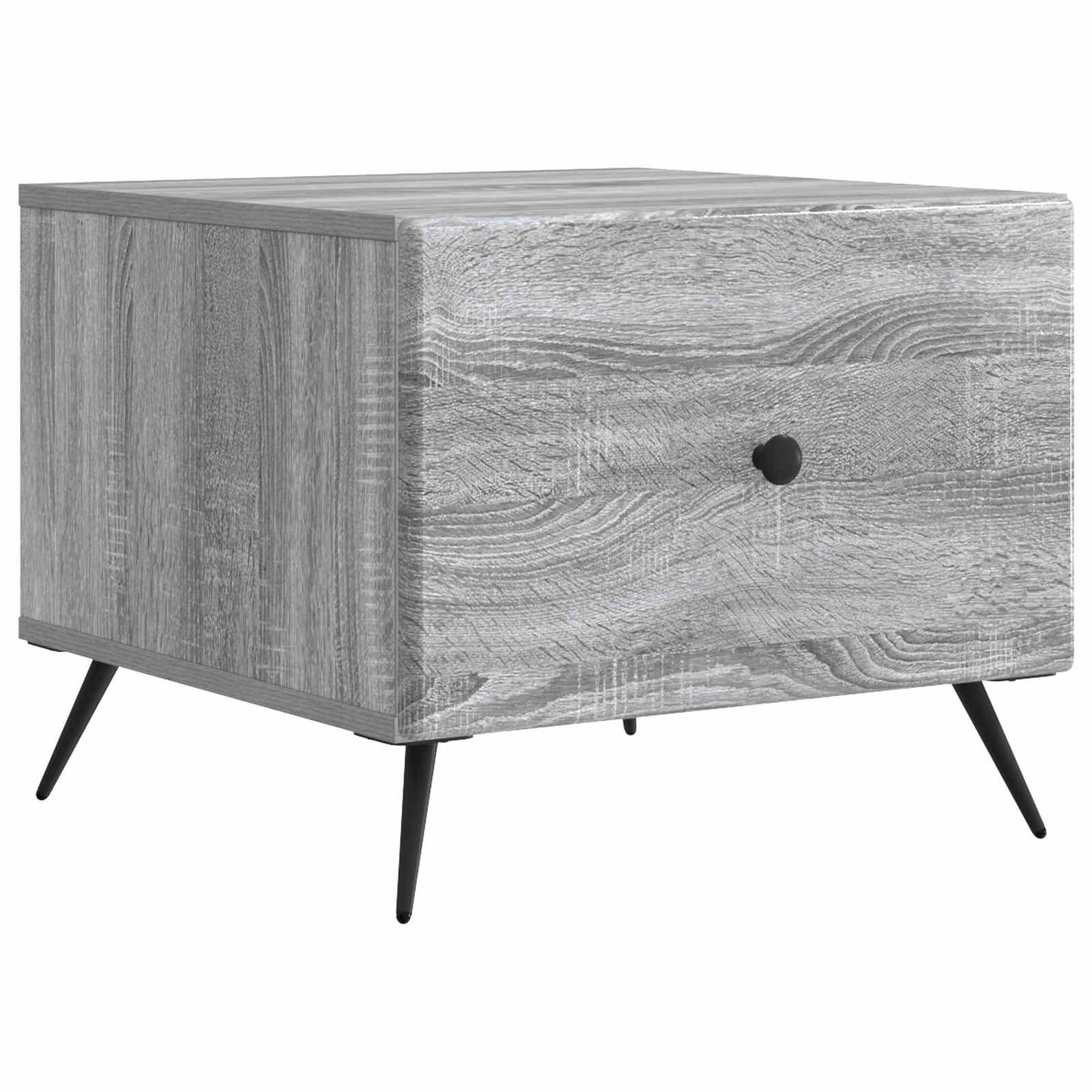 Coffee Table Grey Sonoma 49 x 50 x 40 cm Engineered Wood
