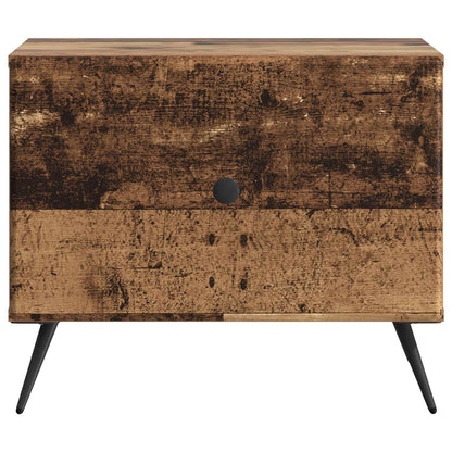 Coffee Table Old Wood 49 x 50 x 40 cm Engineered Wood