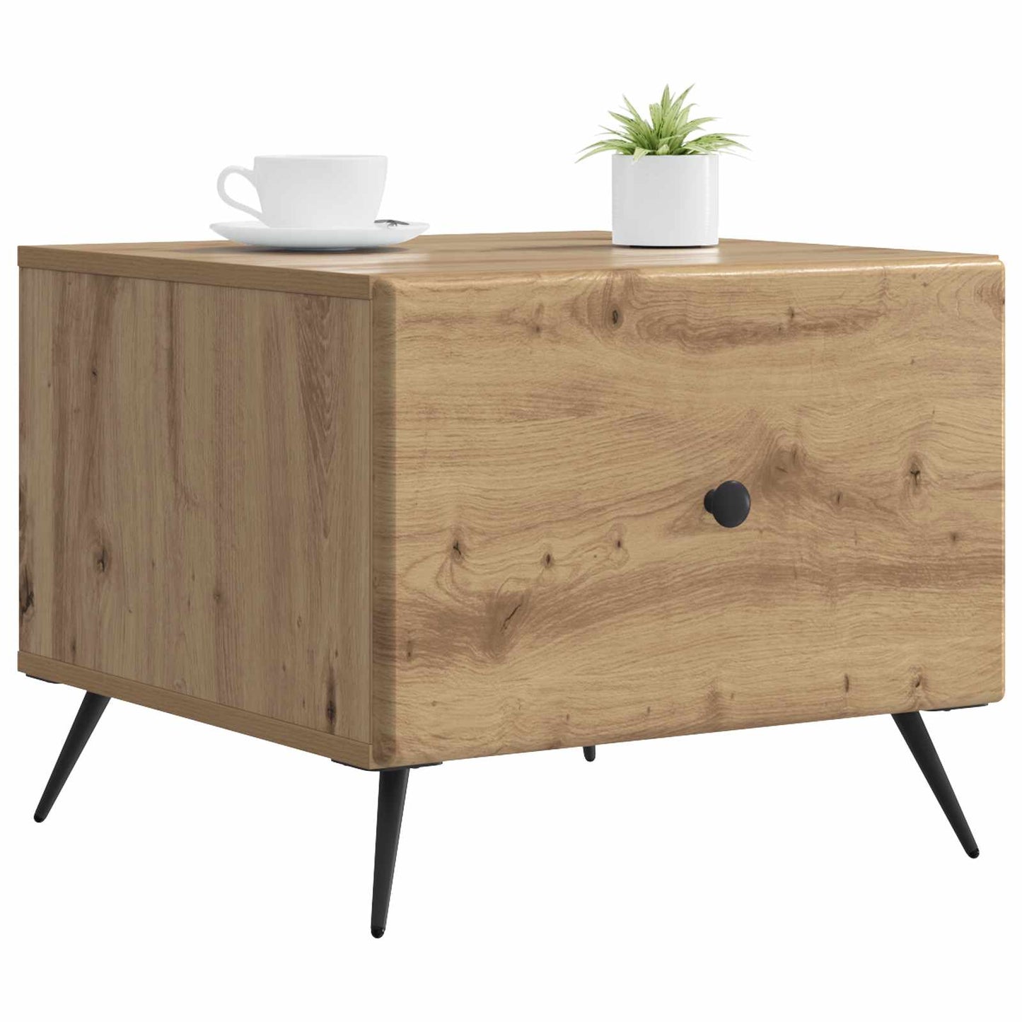 Coffee Table Artisan Oak 49 x 50 x 40 cm Engineered Wood