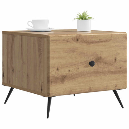 Coffee Table Artisan Oak 49 x 50 x 40 cm Engineered Wood