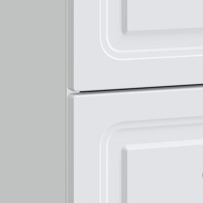 Bedside Cabinet 2 pcs White 43 x 34.5 x 44.5 cm Engineered Wood