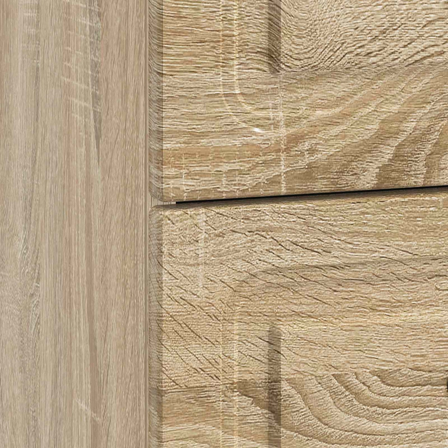 Bedside Cabinet Sonoma Oak 43 x 34.5 x 44.5 cm Engineered Wood