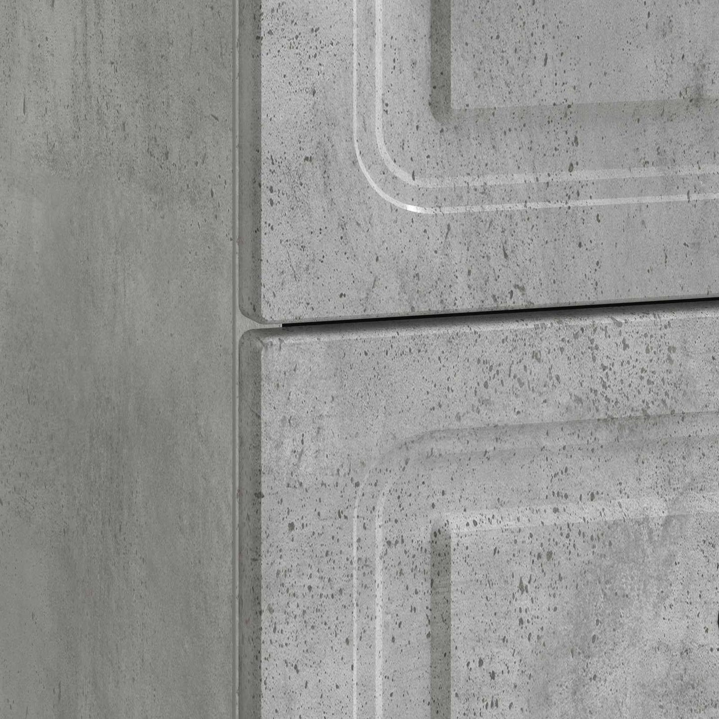Bedside Cabinet 2 pcs Concrete Grey 43 x 34.5 x 44.5 cm