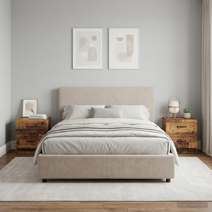 Bedside Cabinet 2 pcs Old Wood 43 x 34.5 x 44.5 cm