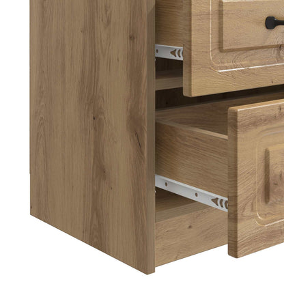 Bedside Cabinet 2 pcs Artisan Oak 43 x 34.5 x 44.5 cm
